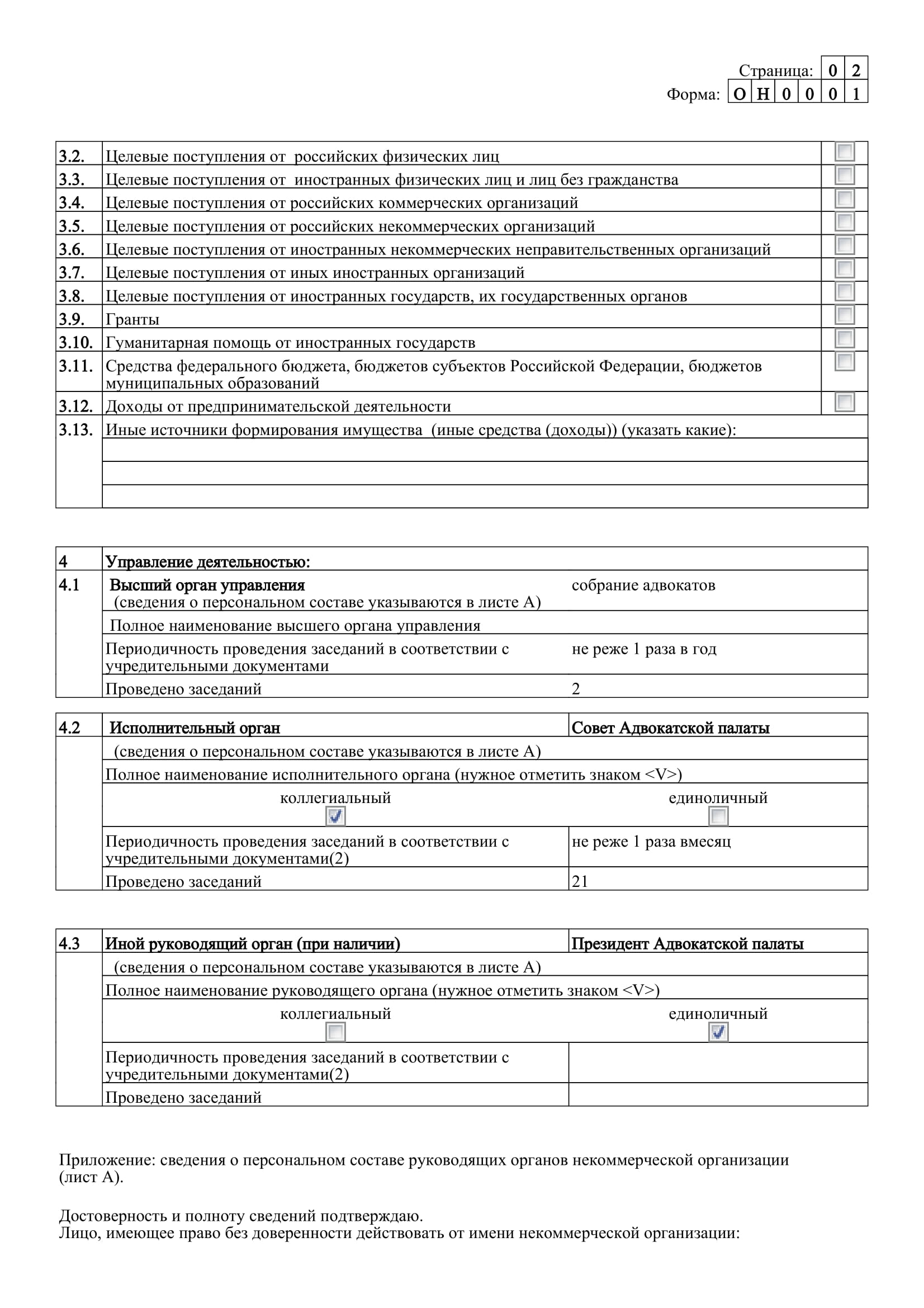 Отчеты Адвокатской палаты в Минюст за 2019 год